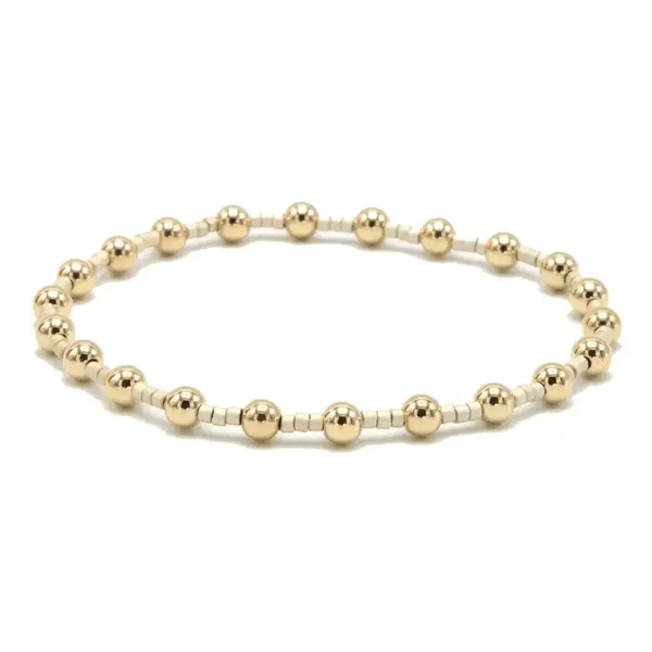 Coastal Champagne Newport Gold Filled Waterproof Bracelet