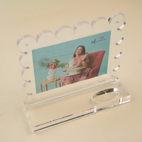 Nora Fleming Scalloped Acrylic Frame