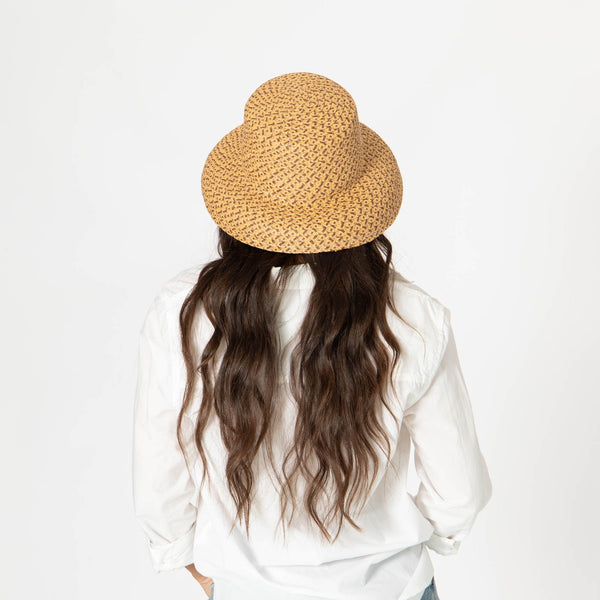 Lana - Women's Mixed Ultrabraid Round Bell Shaped Hat