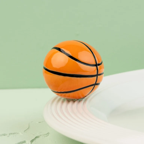 Nora Fleming Mini - Hoop, there it is! Basketball