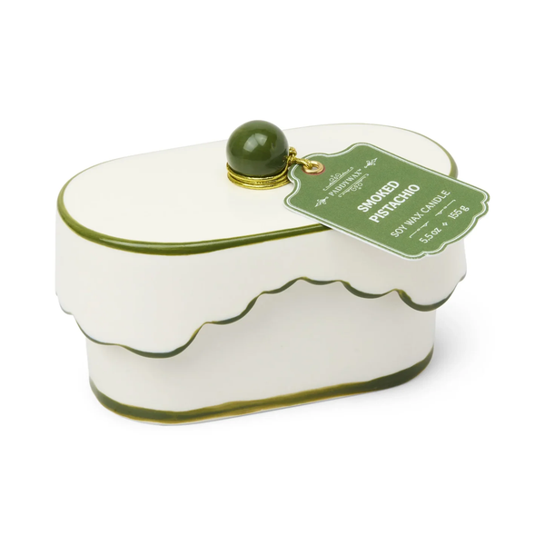 Chérie Ceramic Candle - Smoked Pistachio