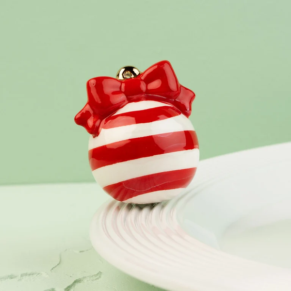 Nora Fleming Mini - Deck the Halls Red