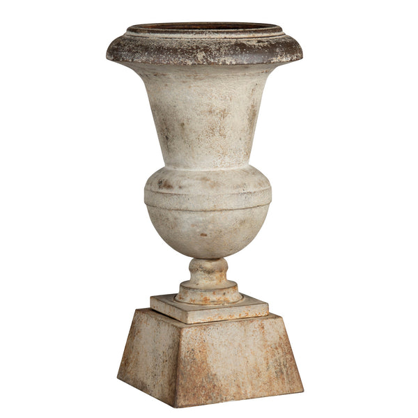 Aged Metal Urns