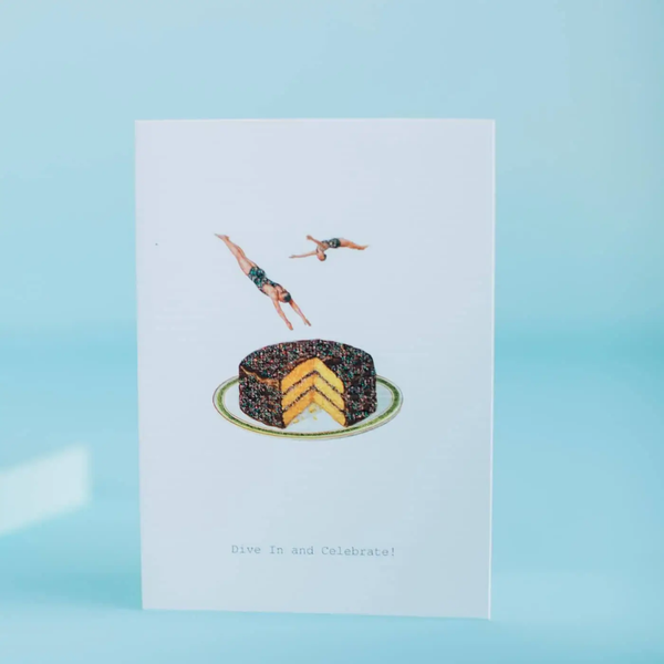 Dive in & Celebrate Birthday Card