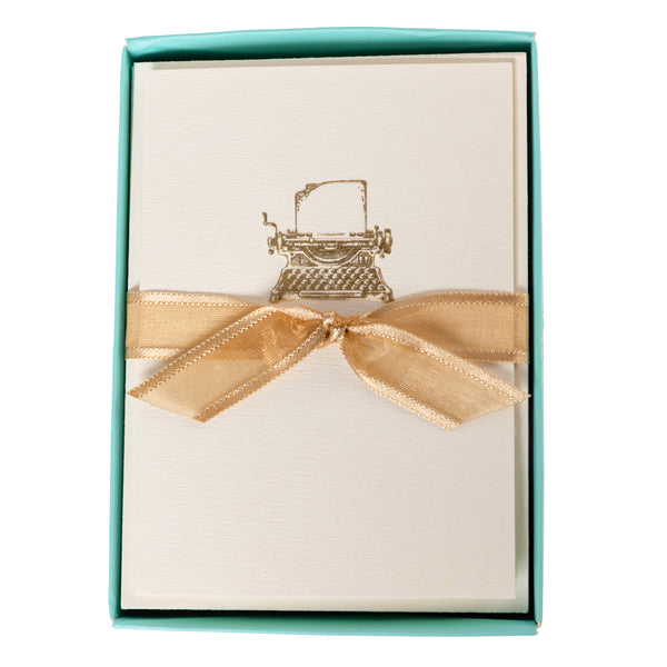 Petite Boxed Notecards - Typewriter