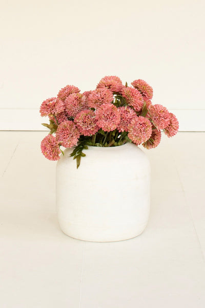 Faux Blush Ball Dahlias - bundle of 7