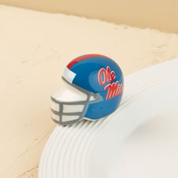 Nora Fleming Mini - Ole Miss Helmet Mississippi