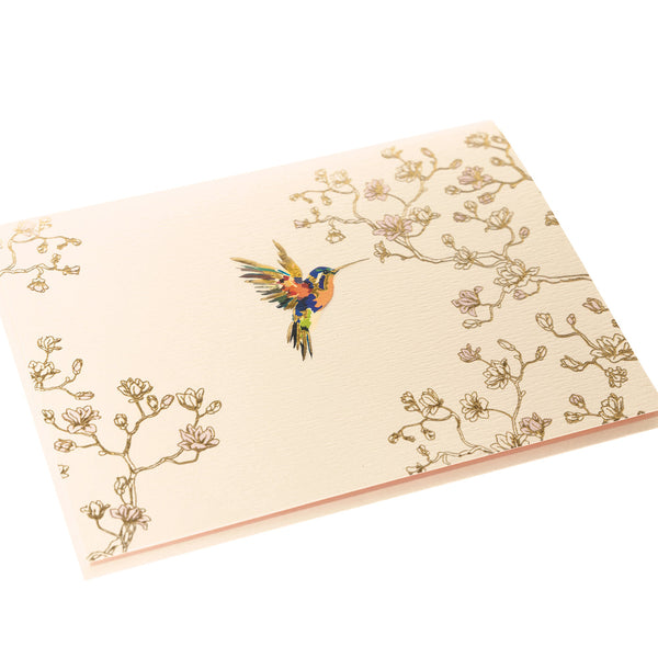 Boxed Correspondence Notes - Hummingbird
