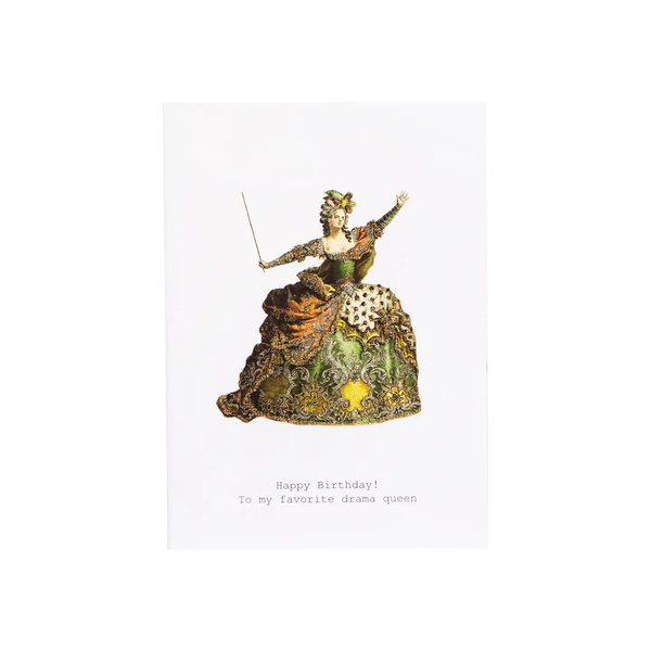 Drama Queen Greeting Card