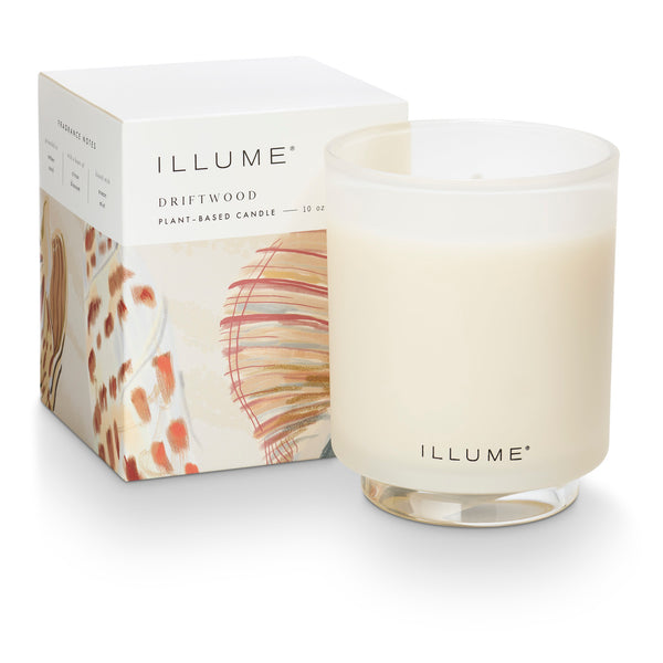 Driftwood Boxed Glass Candle