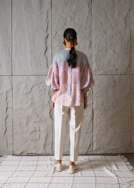 Joy Box Pleat Blouse