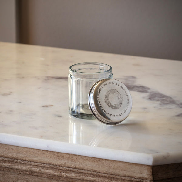 Antique Silver Pomade Jar