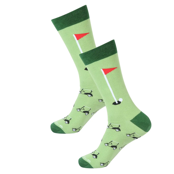 Golfing For Birdie Socks - Golf Socks