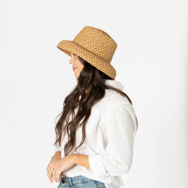 Lana - Women's Mixed Ultrabraid Round Bell Shaped Hat