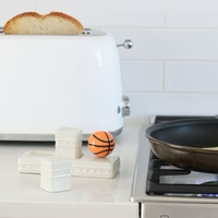 Nora Fleming Mini - Hoop, there it is! Basketball