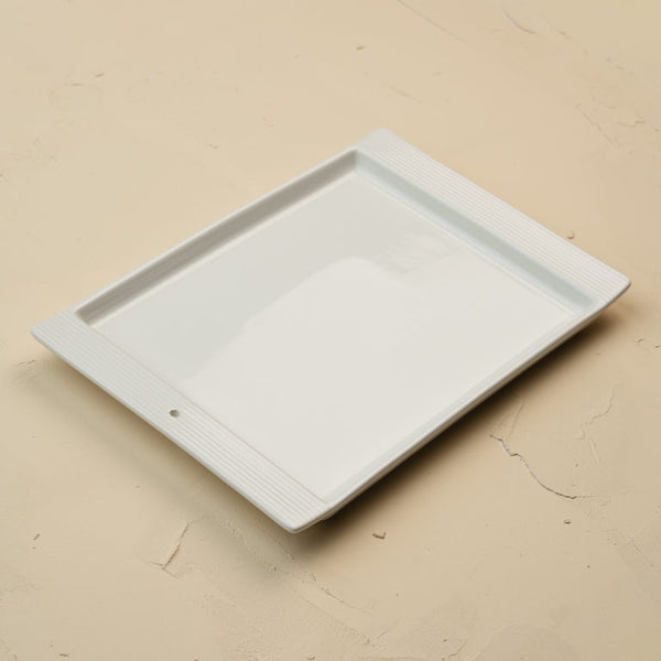 Nora Fleming Stoneware Pinstripes Rectangle