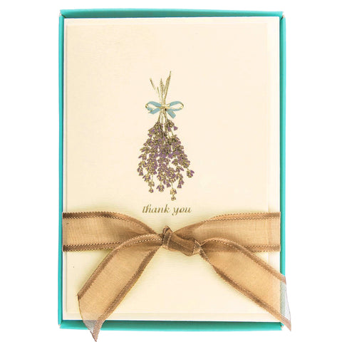 Petite Boxed Notecards - Lavender