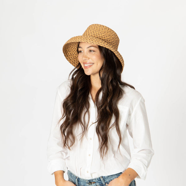 Lana - Women's Mixed Ultrabraid Round Bell Shaped Hat