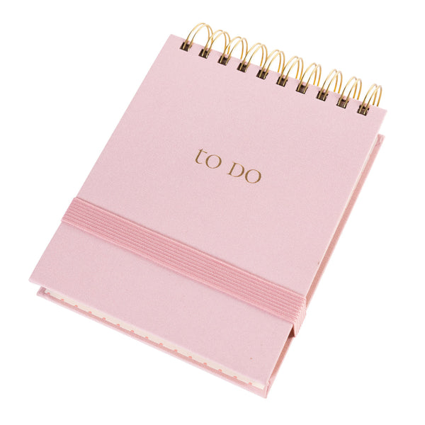 Fabric-Bound Notepad - Blush Pink