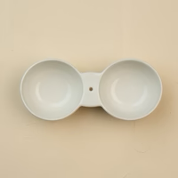 Nora Fleming Stoneware Pinstripes Double Dipper