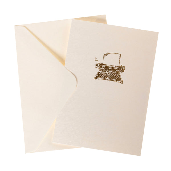 Petite Boxed Notecards - Typewriter