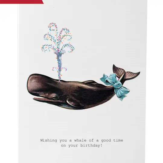 Whale of a Good Time Greeting Card
