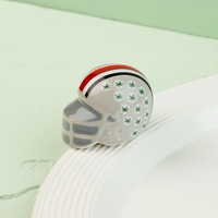 Nora Fleming Mini - Ohio State University Helmet