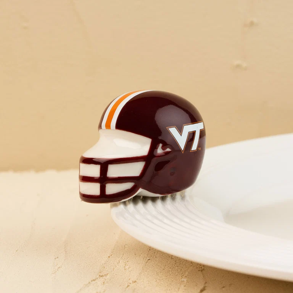 Nora Fleming Mini - Virginia Tech Helmet
