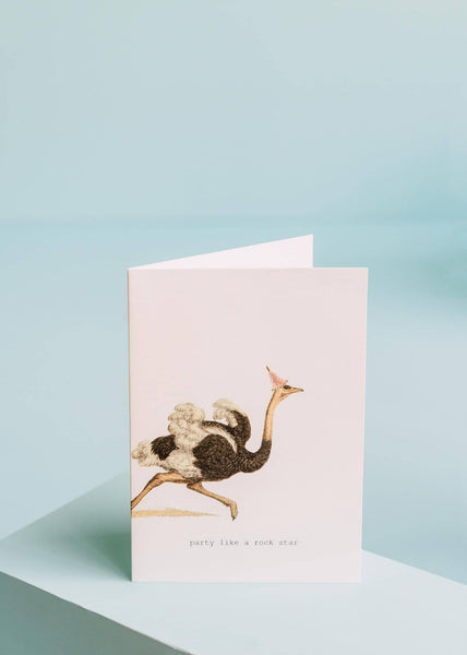 Party Like a Rock Star Greeting Card