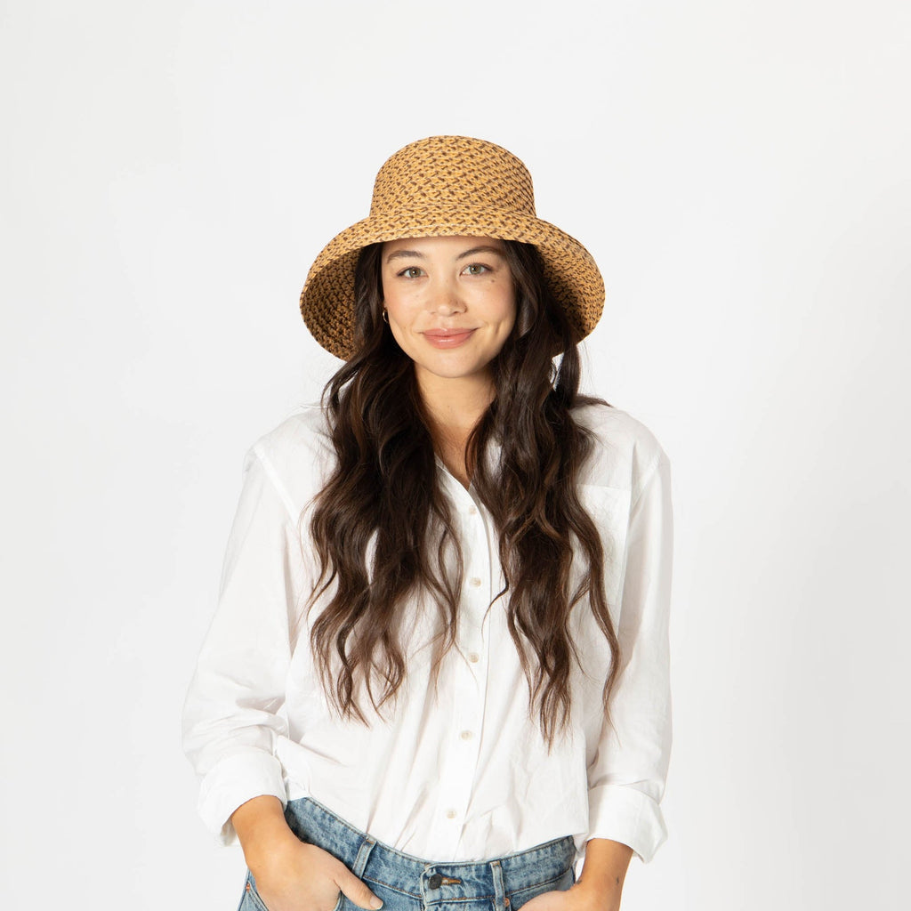 Lana - Women's Mixed Ultrabraid Round Bell Shaped Hat