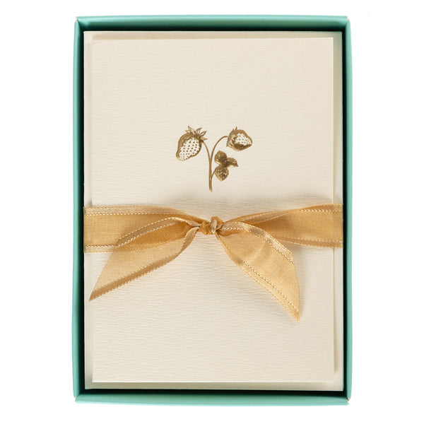 Petite Boxed Notecards - Strawberries