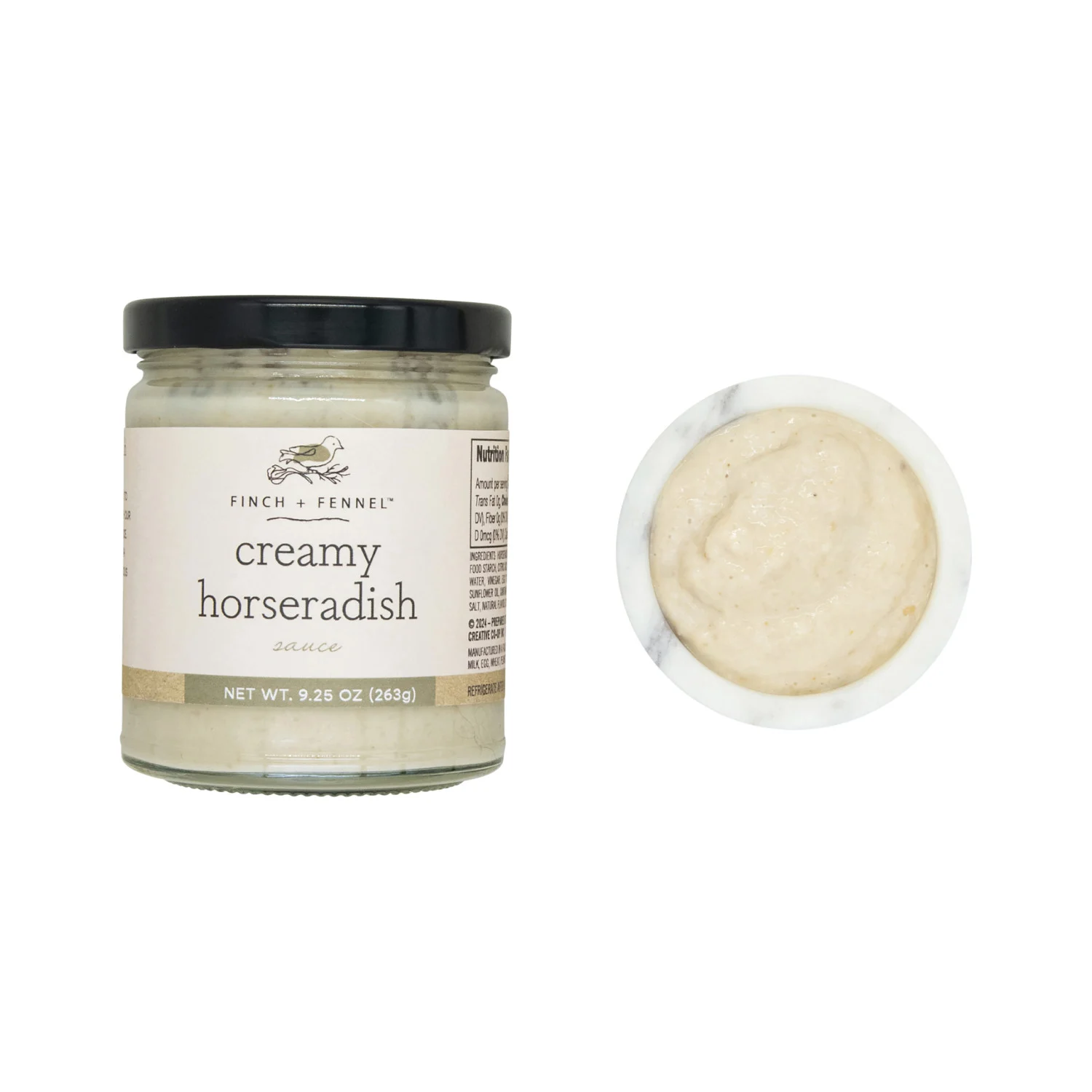 9.25 oz. Creamy Horseradish Sauce