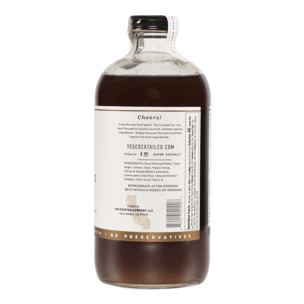 Smoked Maple Sour Cocktail Mixer