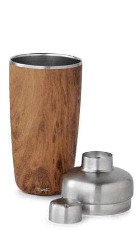 Shaker Set with Jigger - Teakwood