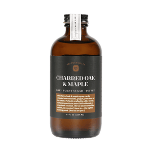 Charred Oak & Maple Cocktail Syrup