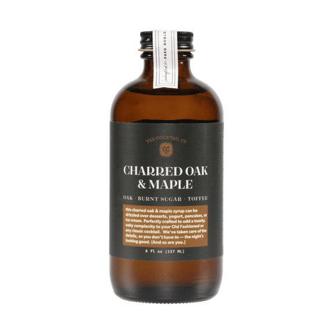 Charred Oak & Maple Cocktail Syrup