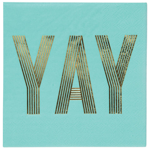 Cocktail Napkins - Yay