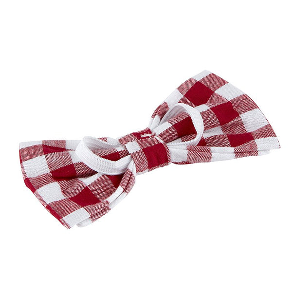 Pet Bow Tie - Red Buffalo Check