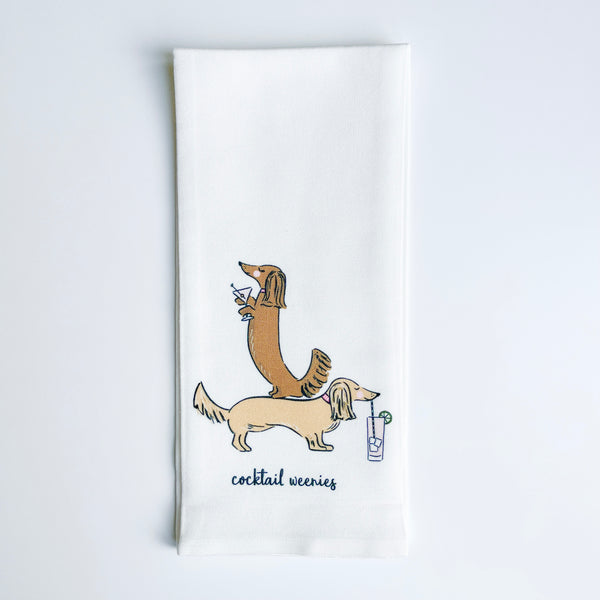 Cocktail Weenies Kitchen Towel