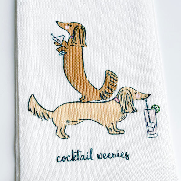 Cocktail Weenies Kitchen Towel