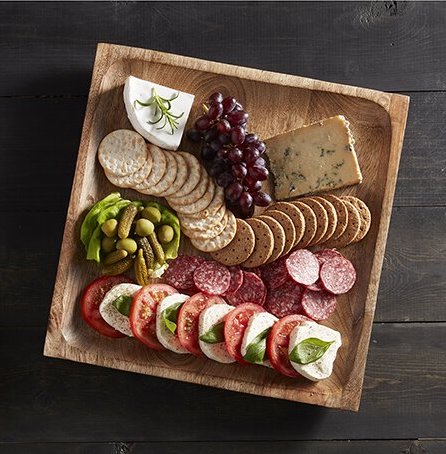 Wooden Square Tray