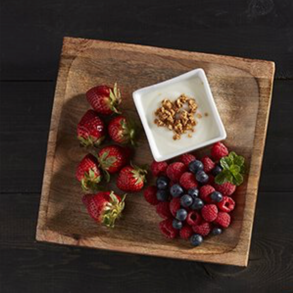 Wooden Square Tray