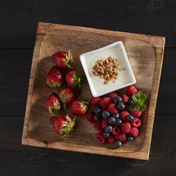 Wooden Square Tray