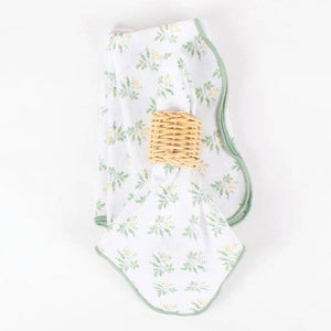 Garden Buds Scalloped Dinner Napkin