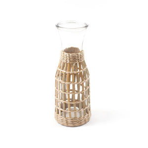 Natural Rattan Decanter