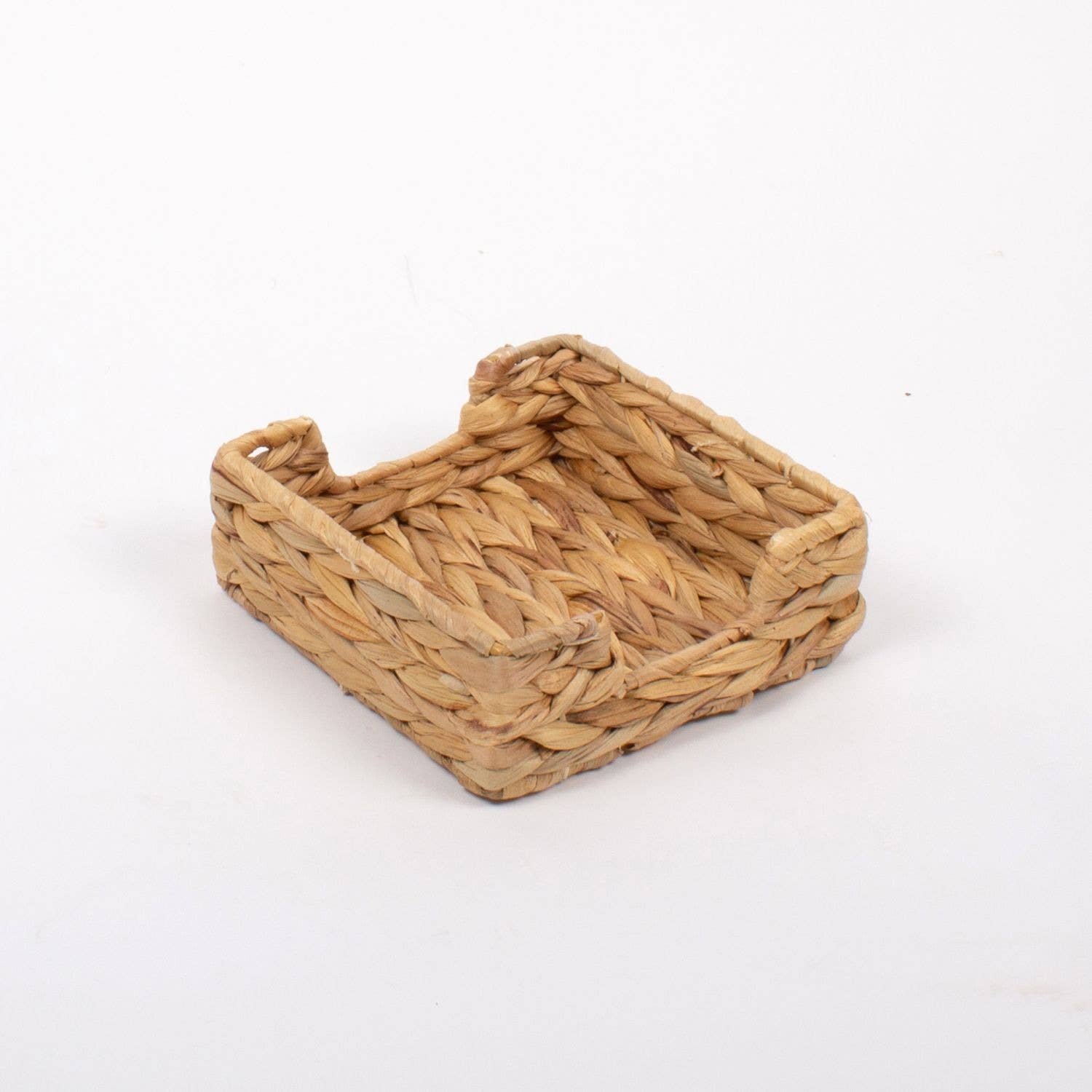 Beverage Napkin Tray - Natural Woven