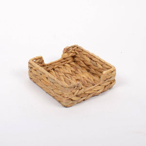 Beverage Napkin Tray - Natural Woven