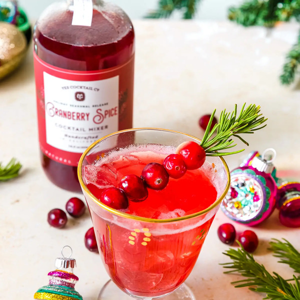Limited Release Holiday Cranberry Spice Cocktail Mixer