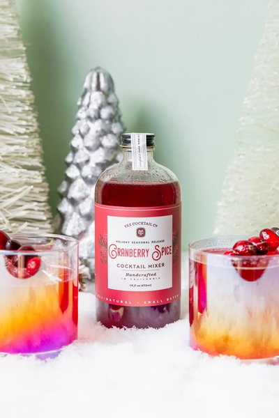 Limited Release Holiday Cranberry Spice Cocktail Mixer