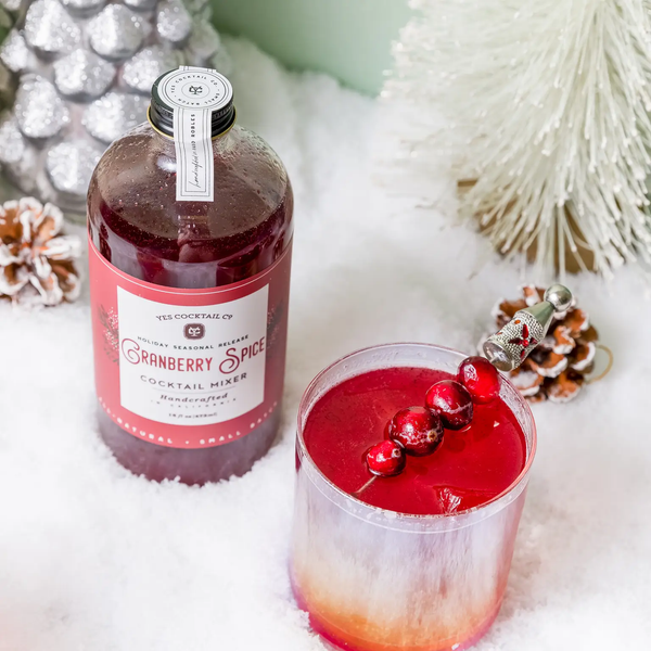 Limited Release Holiday Cranberry Spice Cocktail Mixer